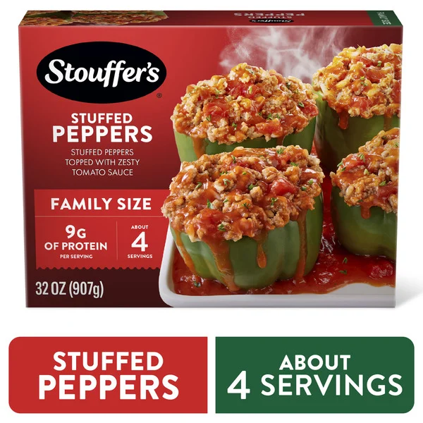 Stouffer's Family Size Stuffed Peppers Frozen Meal
