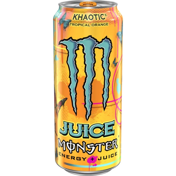 Monster Energy Juice Monster Khaotic Tropical Orange Juice + Energy Drink