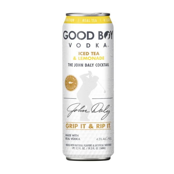 Good Boy Vodka John Daly Cocktail Iced Tea & Lemonade