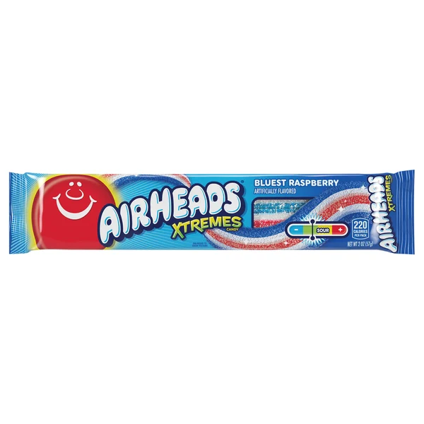 AirHeads Candy, Bluest Raspberry, Sour