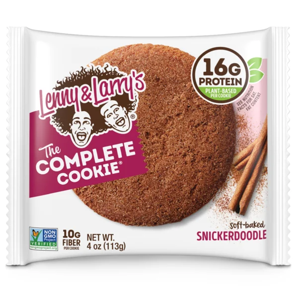 Lenny & Larry's The Complete Cookie Protein Cookie, Snickerdoodle