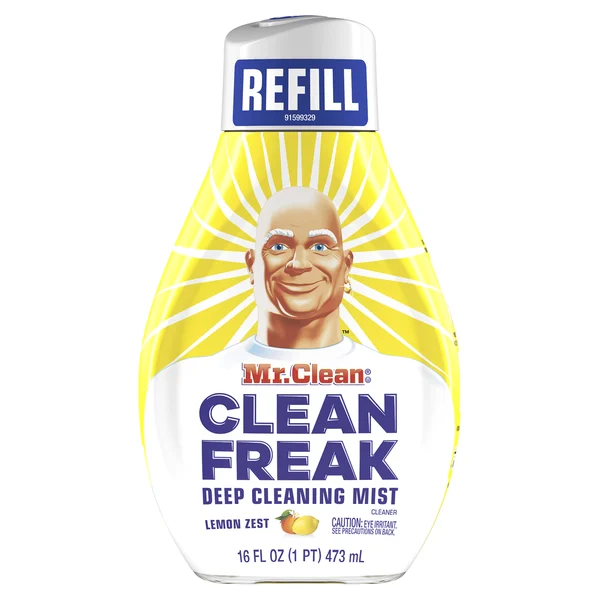 Mr. Clean Clean Freak Deep Cleaning Mist Multi-Surface Spray, Lemon Zest Scent Refill