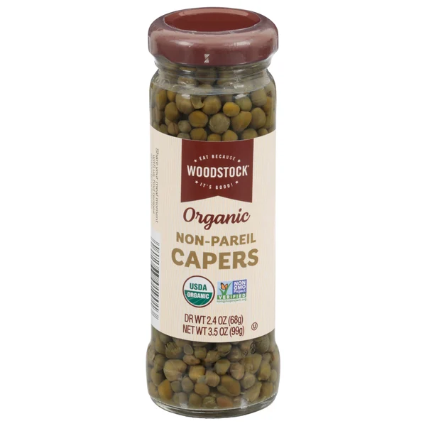 WOODSTOCK Capers, Organic, Non-Pareil