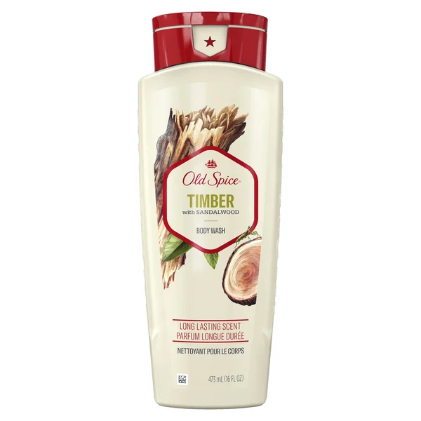 Old Spice Timber Body Wash, Sandalwood