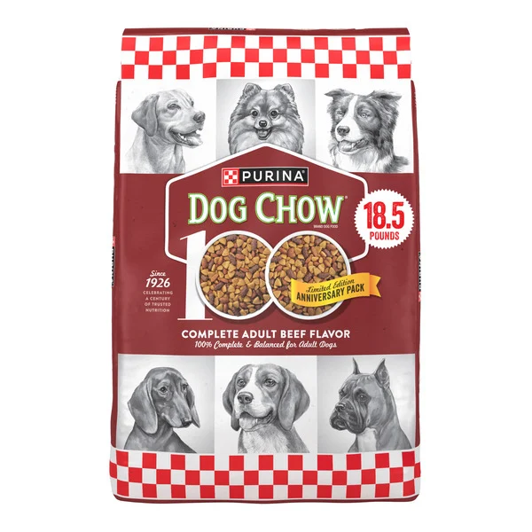 Purina Dog Chow Complete Adult Dry Dog Food Kibble Beef Flavor