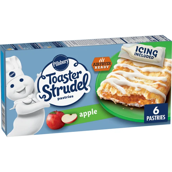 Pillsbury Apple Toaster Strudel Frozen Pastries