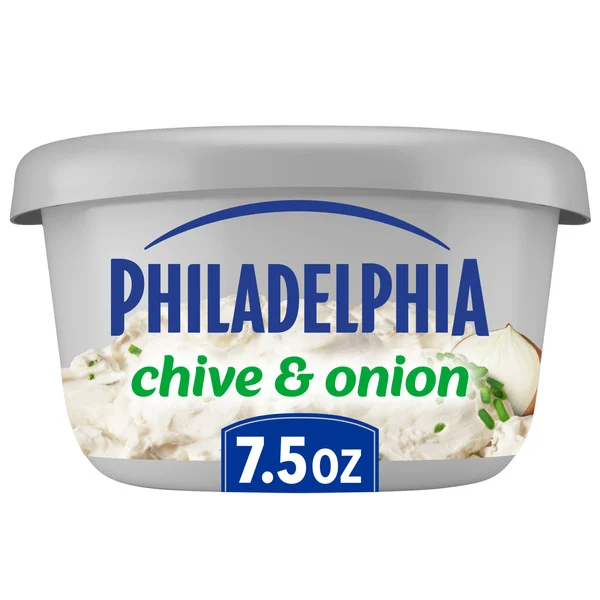 Philadelphia Chive & Onion Cream Cheese Spread
