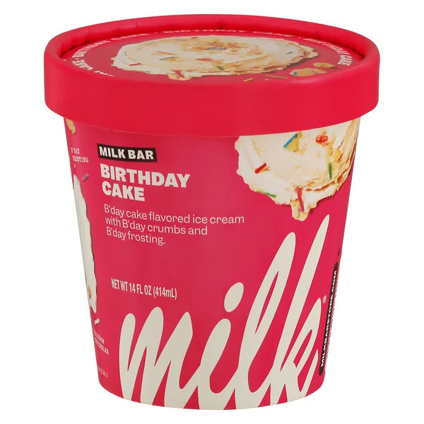 Milk Bar Ice Cream, Birthday Cake
