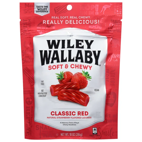 wiley wallaby Classic Red Licorice