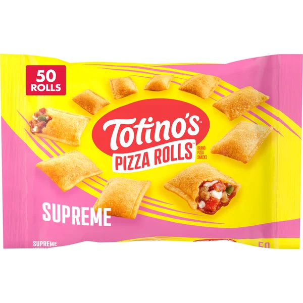 Totino's Pizza Rolls Supreme Flavored Frozen Snacks