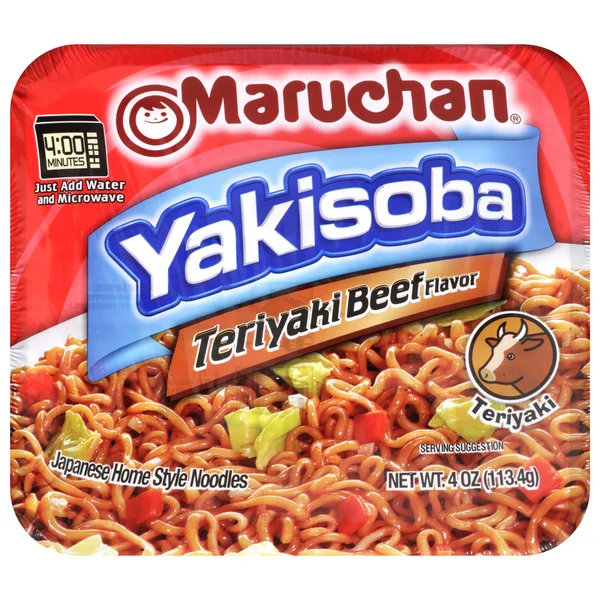 Maruchan Yakisoba Noodles, Teriyaki Beef