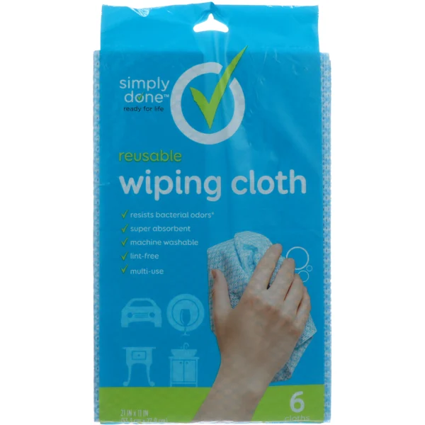 Simply Done Reusable Wiping Cloth