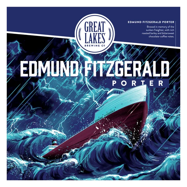 Great Lakes Brewing Co. Porter Edmund Fitzgerald Beer