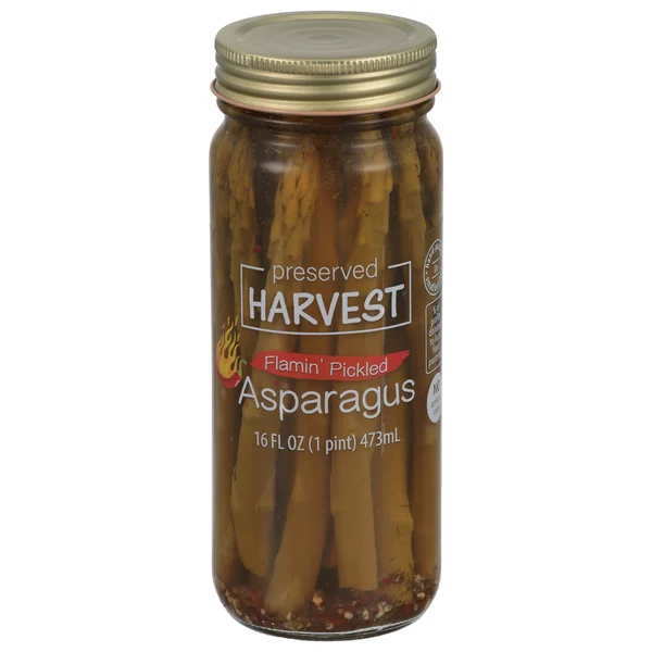 Preserved Harvest Asparagus, Flamin' Pickled