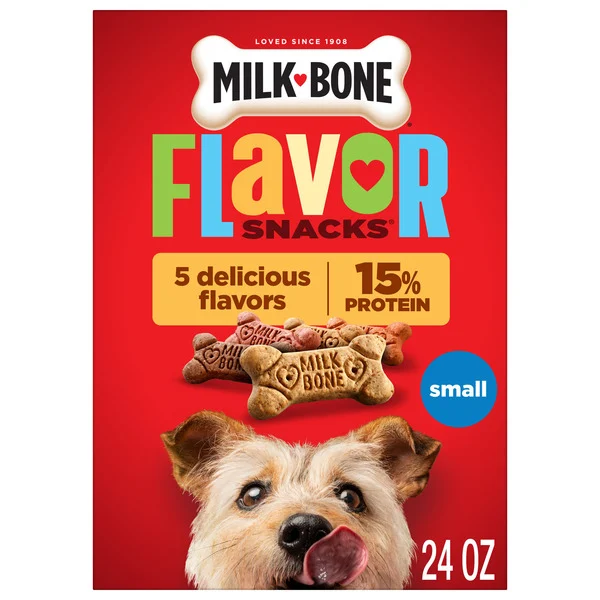 Milk-Bone Flavor Snacks Beef, Turkey, Chicken, Bacon, Sausage