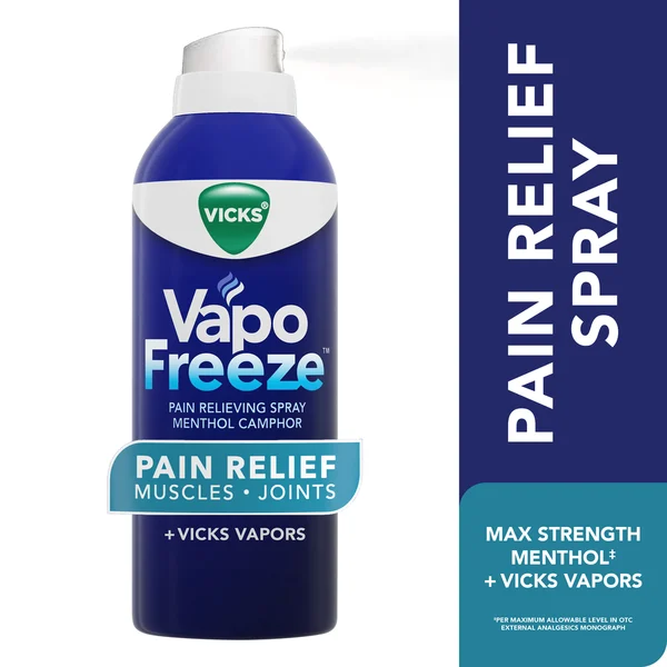 Vicks VapoFreeze Topical Pain Spray, Muscle and Joint Pain
