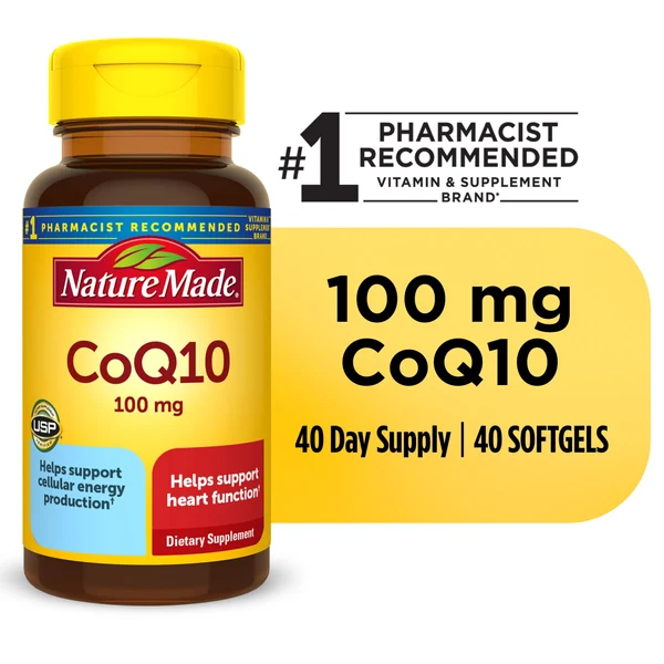 Nature Made CoQ10 100 mg Softgels