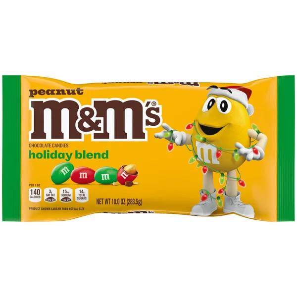 M&M's Peanut Milk Chocolate Christmas Candy