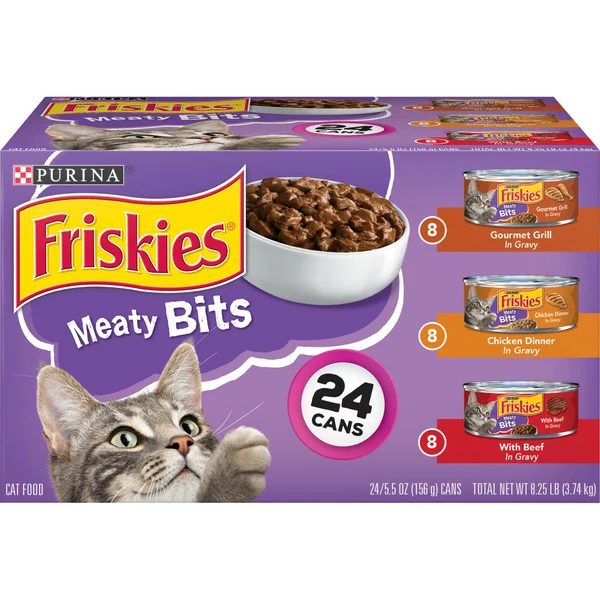 Purina Friskies Gravy Wet Cat Food, Meaty Bits