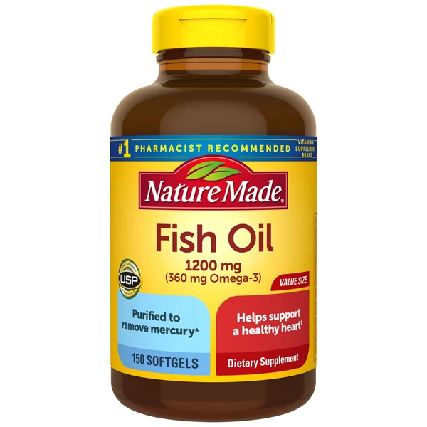 Nature Made Fish Oil 1200 mg Softgels