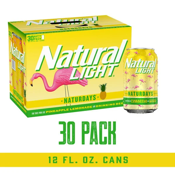 Natural Light Pineapple Lemonade Beer