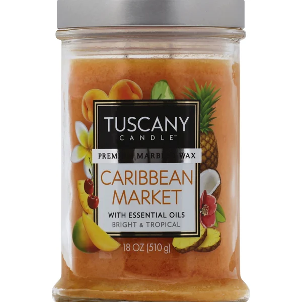 Tuscany Candle Candle, Caribbean Market