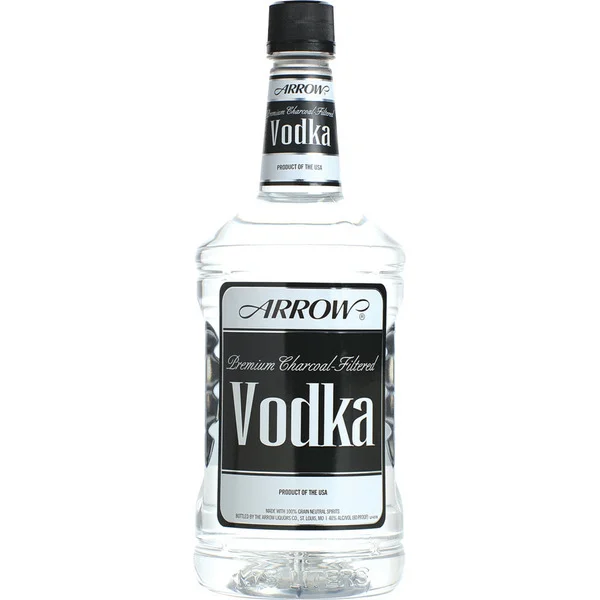 Arrow Vodka 80 Proof Premium Charcoal-filtered Vodka