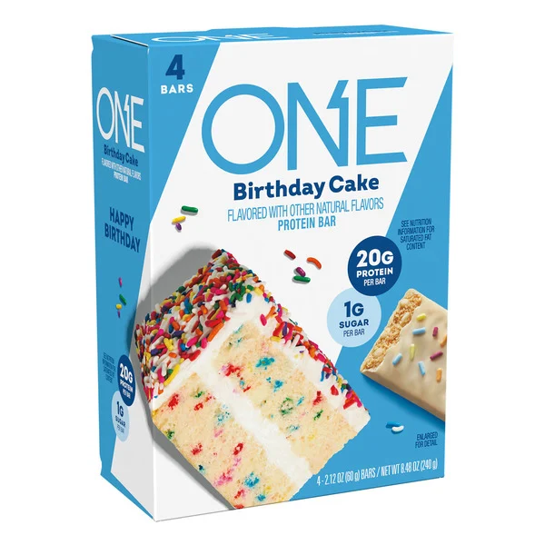 ONE Protein Bar, Birthday Cake, 20g Protein