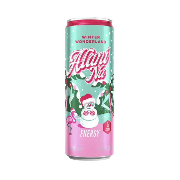 Alani Nu Winter Wonderland Energy Drink Can