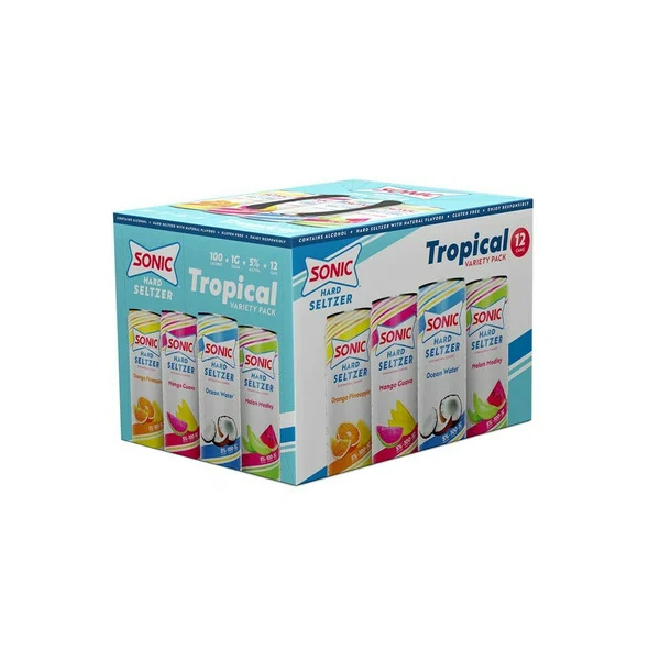 SONIC Hard Seltzer Tropical Variety Pack