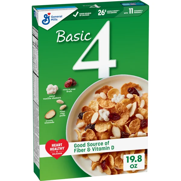 General Mills Basic 4 Fruit and Nut Cereal