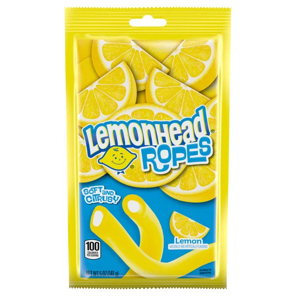 Lemonhead Ropes Candy Tart And Citrusy Soft And Chewy