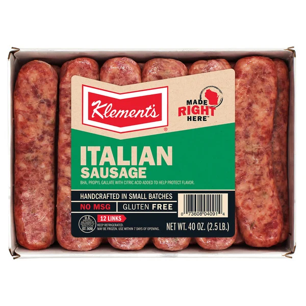Klement's Italian Sausage Family Pack