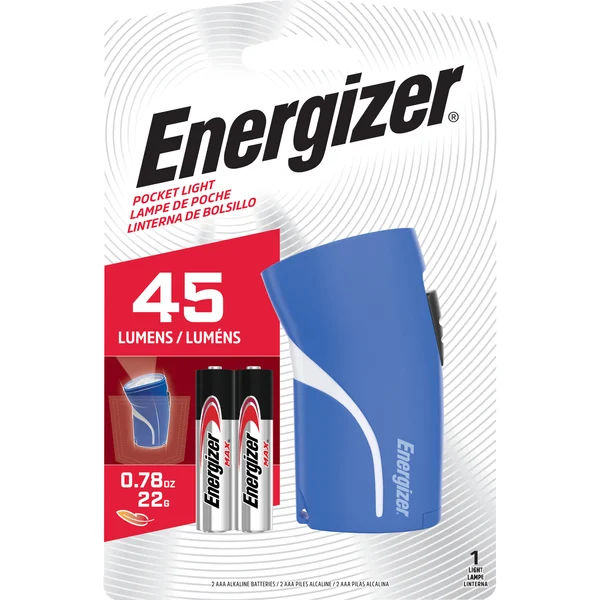 Energizer Pocket Light, 45 Lumens