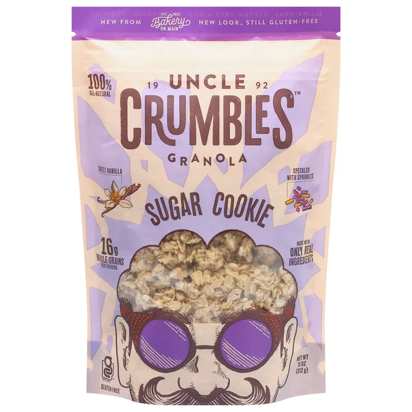 Uncle Crumbles Granola, Sugar Cookie