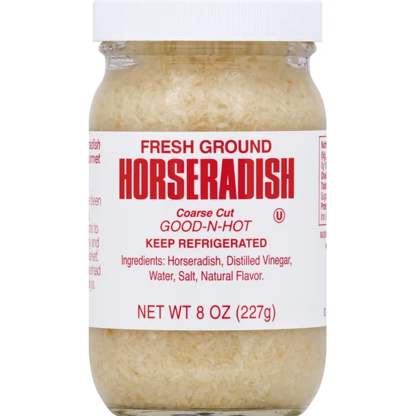 Silver Spring Horseradish, Fresh Ground, Coarse Cut