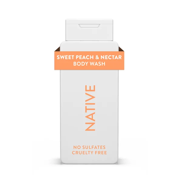 Native Sweet Peach & Nectar Body Wash