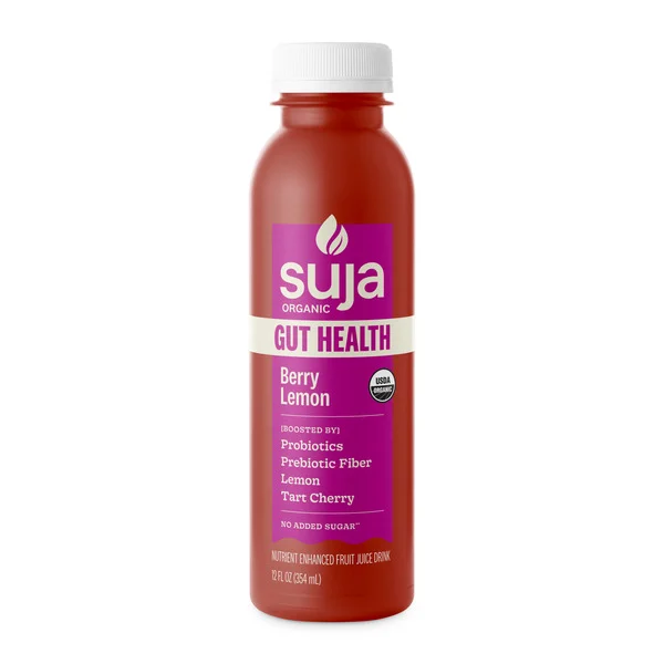 Suja Organic Gut Health Berry Lemon Cold Pressed Juice