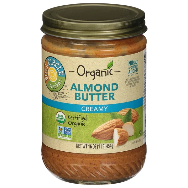 Full Circle Almond Butter, Creamy