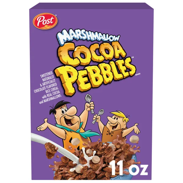 Post Marshmallow Cocoa PEBBLES Breakfast Cereal