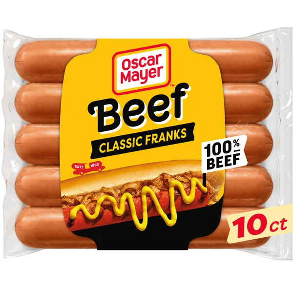 Oscar Mayer Original Classic Beef Franks Hot Dogs
