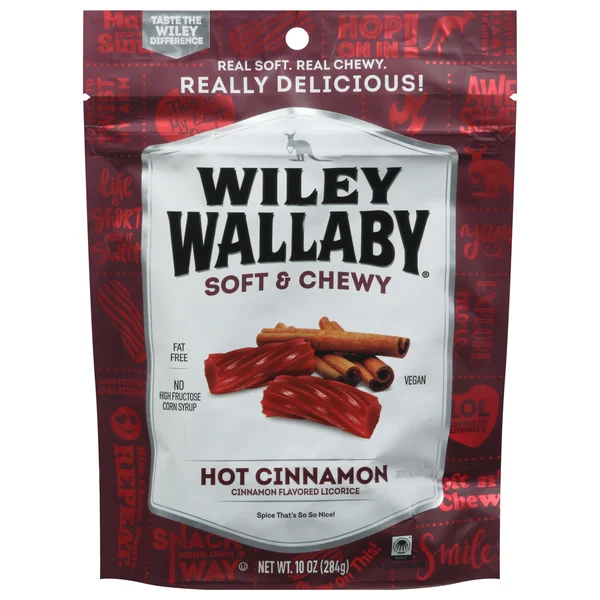 wiley wallaby Hot Cinnamon Licorice