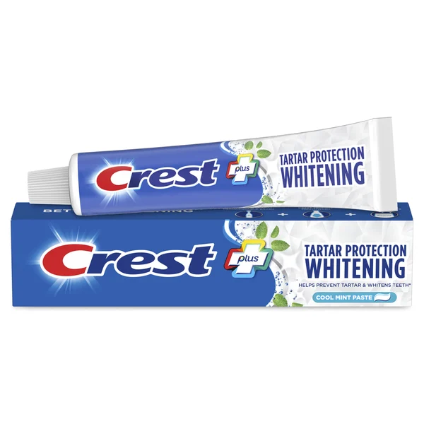 Crest Tartar Protection Toothpaste, Whitening Cool Mint