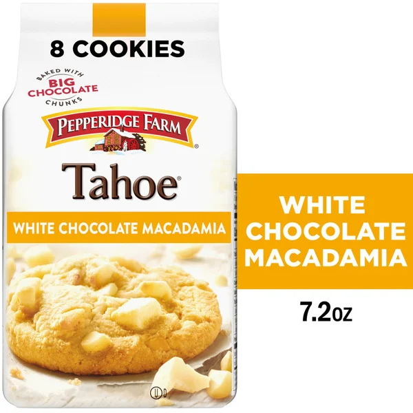 Pepperidge Farm Tahoe Crispy White Chocolate Macadamia Nut Cookies