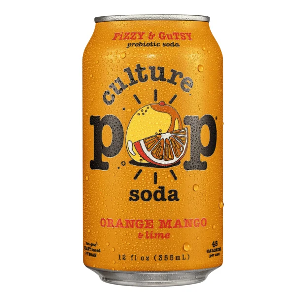 Culture Pop Soda Orange Mango & Lime