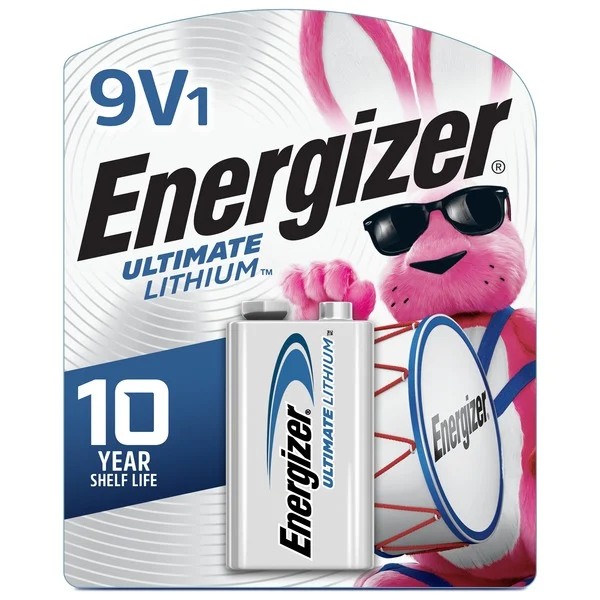 Energizer Ultimate Lithium 9V Battery