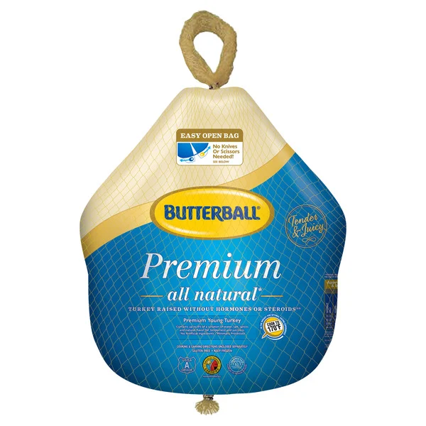 Butterball All Natural Premium Frozen Whole Turkey