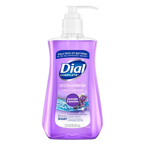 Dial Antibacterial Liquid Hand Soap, Lavender & Jasmine Scent
