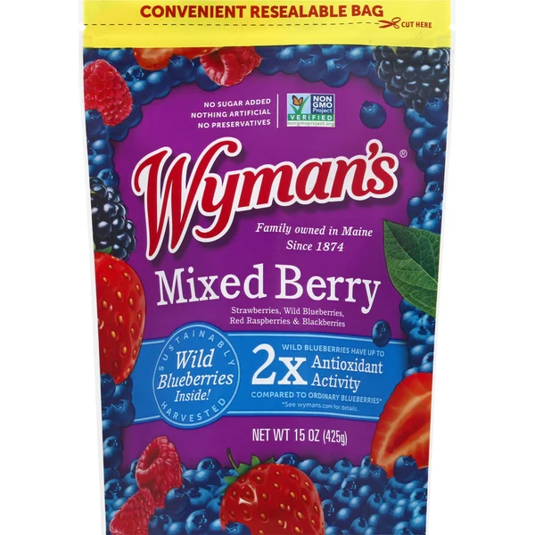Wyman's Fresh Frozen Mixed Berries Frozen Fruit