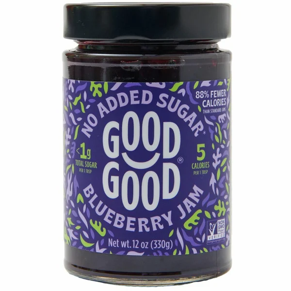 Good Good Blueberry Jam, No Added Sugar